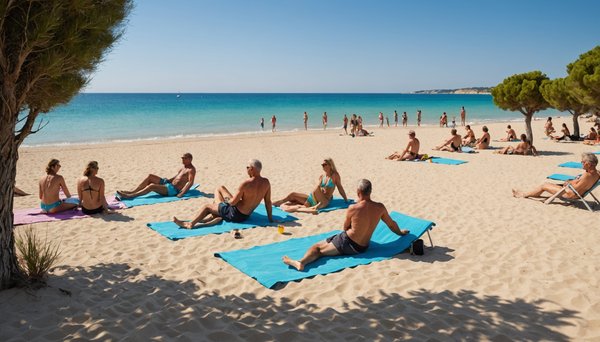 Sérignan plage une destination phare du camping naturiste en méditerranée