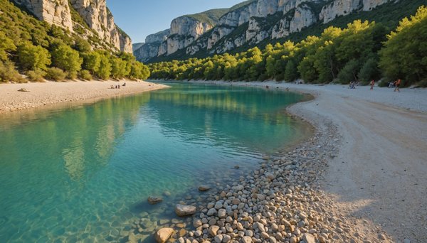 Le verdon un cadre naturel parfait pour le naturisme